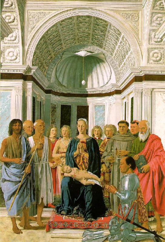 Piero della Francesca Madonna and Child with Saints